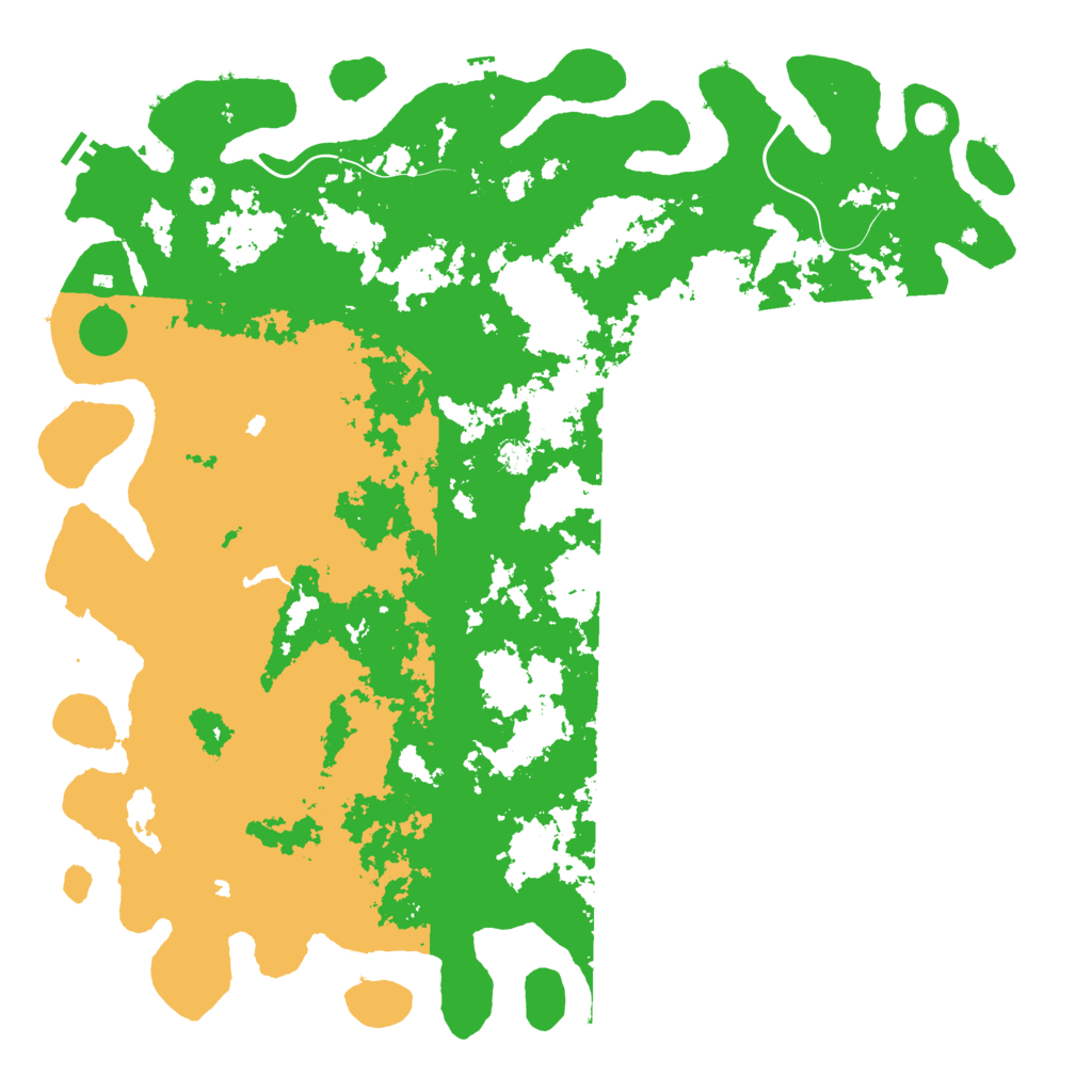 Biome Rust Map: Procedural Map, Size: 6000, Seed: 1719857833