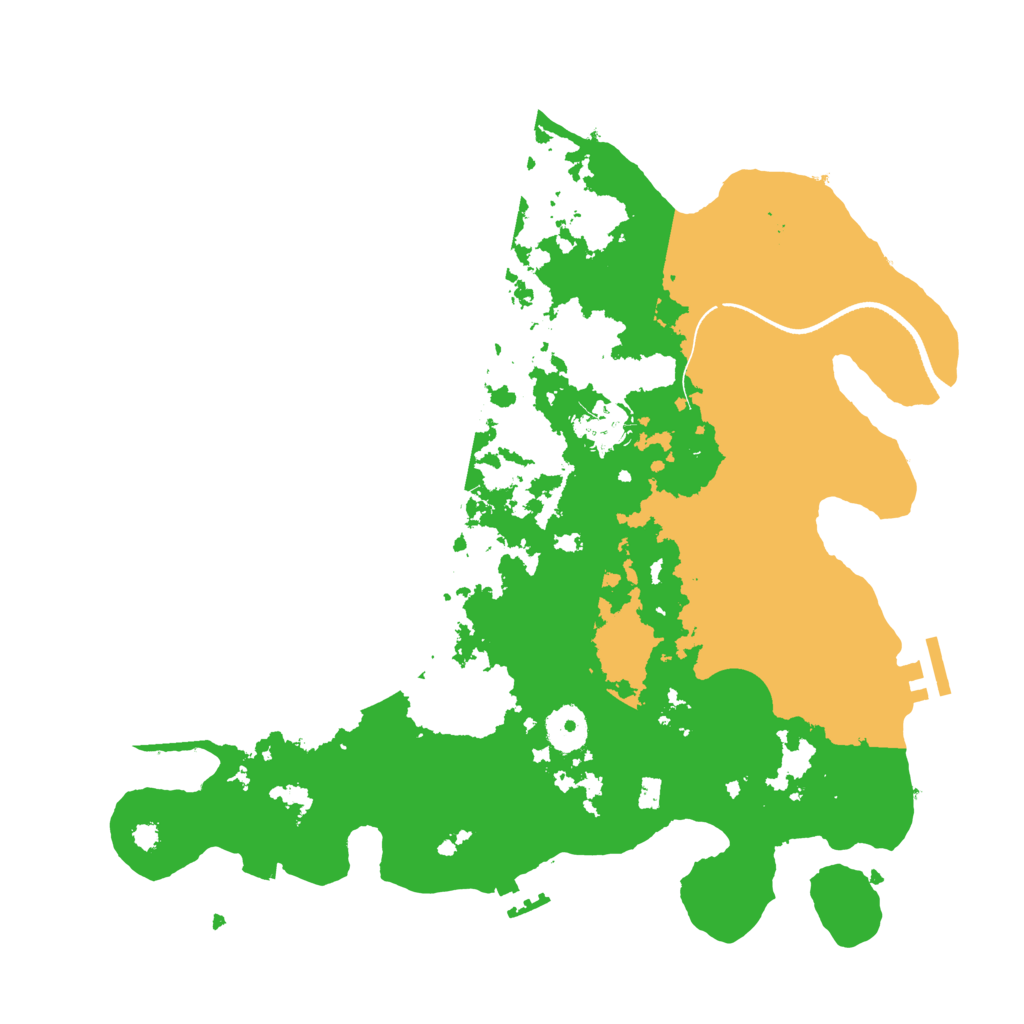 Biome Rust Map: Procedural Map, Size: 3500, Seed: 1660616039