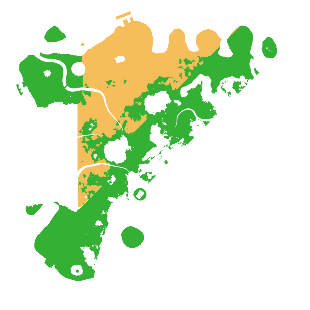 Biome Rust Map: Procedural Map, Size: 4000, Seed: 522649713