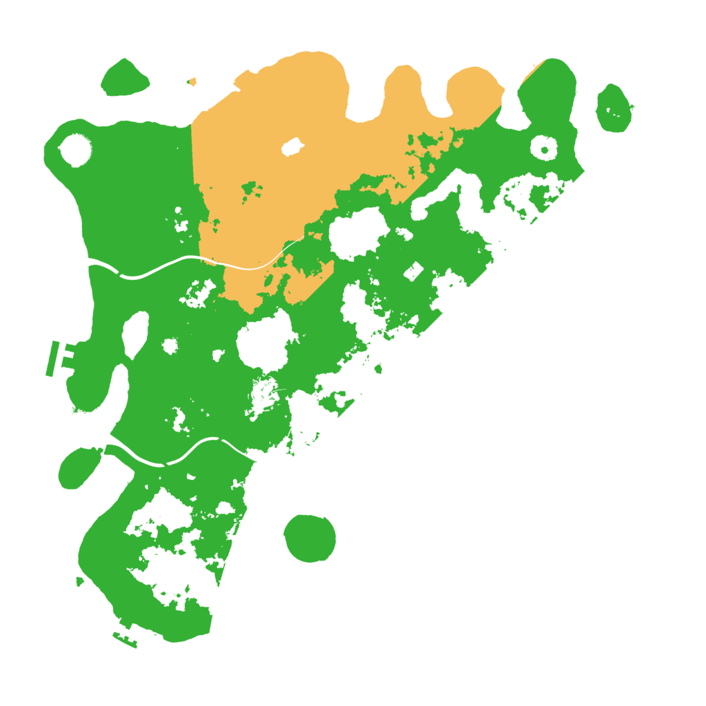 Biome Rust Map: Procedural Map, Size: 4000, Seed: 522649713