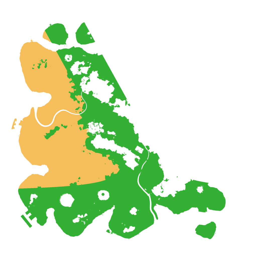 Biome Rust Map: Procedural Map, Size: 3500, Seed: 789900140