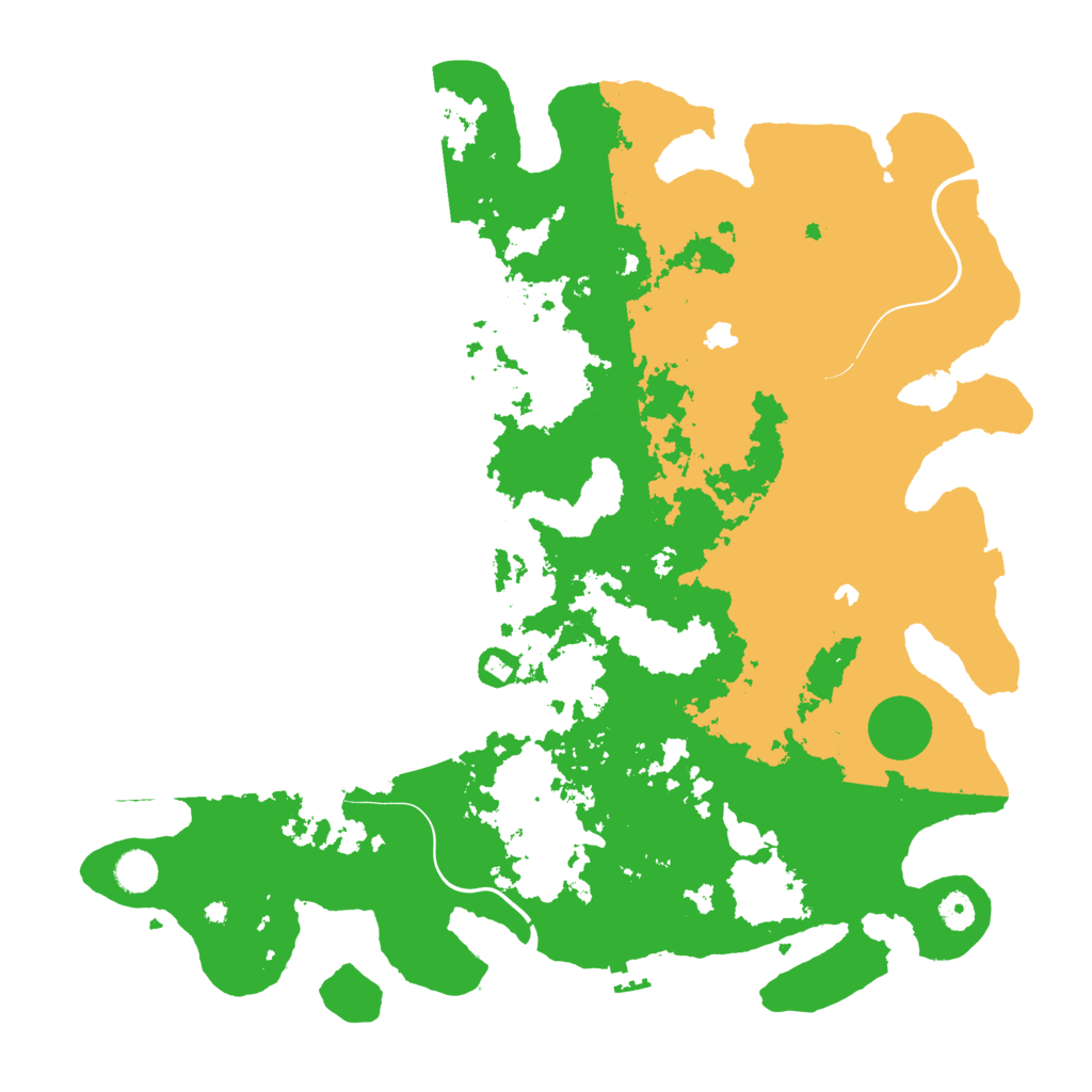 Biome Rust Map: Procedural Map, Size: 4500, Seed: 17378