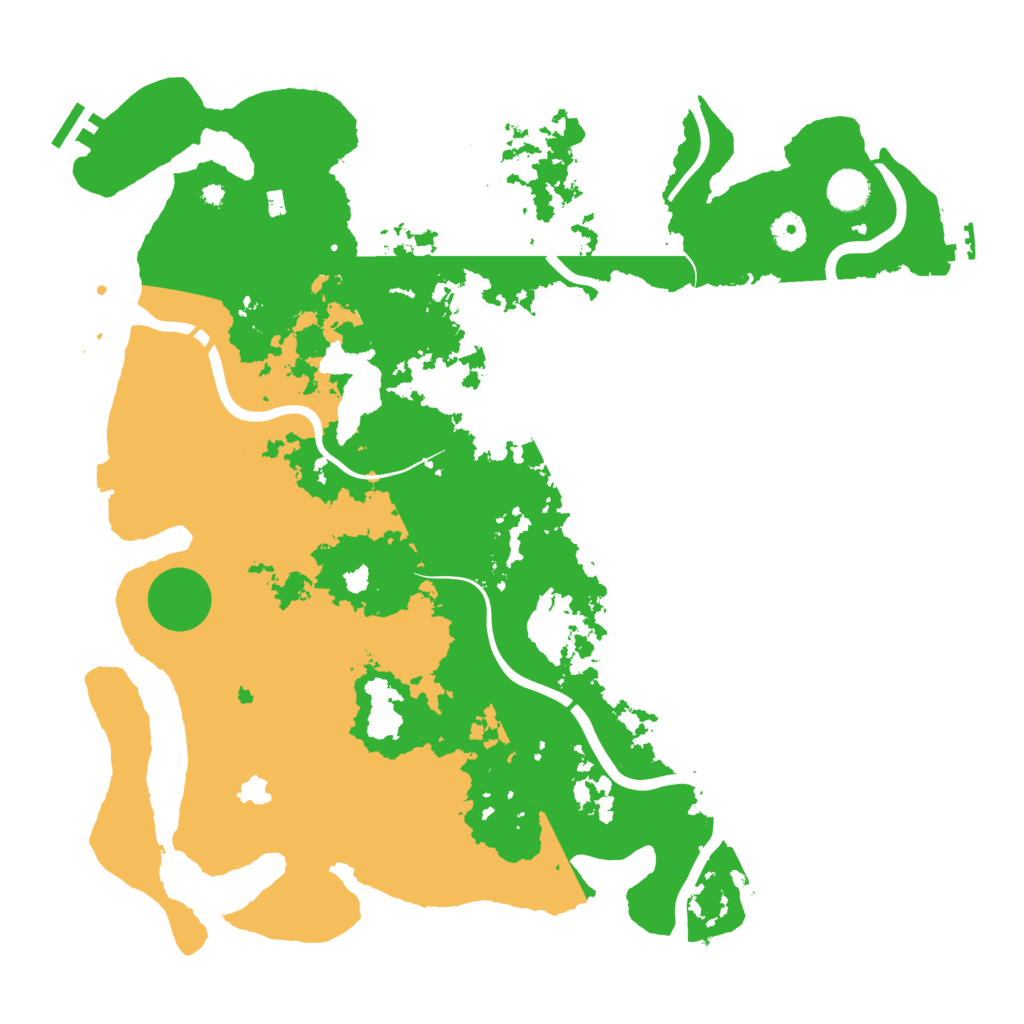 Biome Rust Map: Procedural Map, Size: 4250, Seed: 55588669
