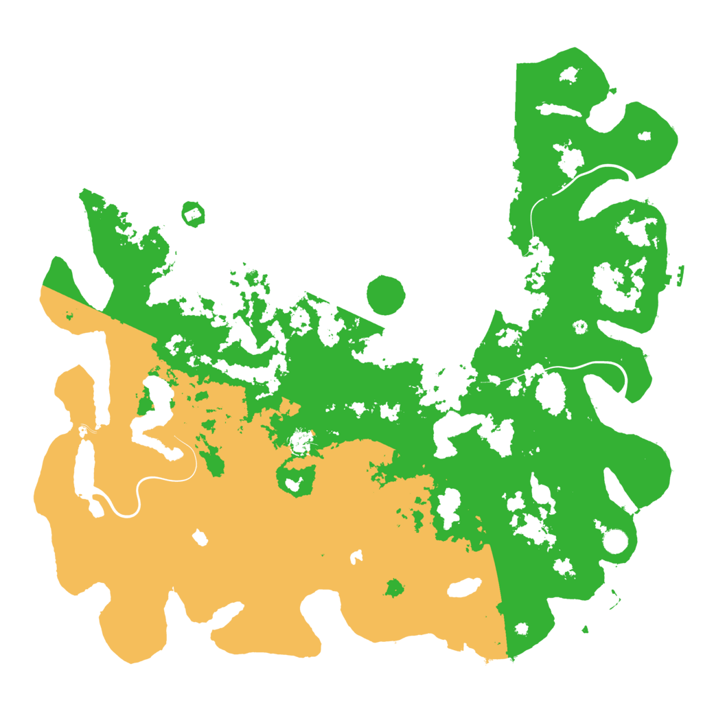 Biome Rust Map: Procedural Map, Size: 5000, Seed: 85635