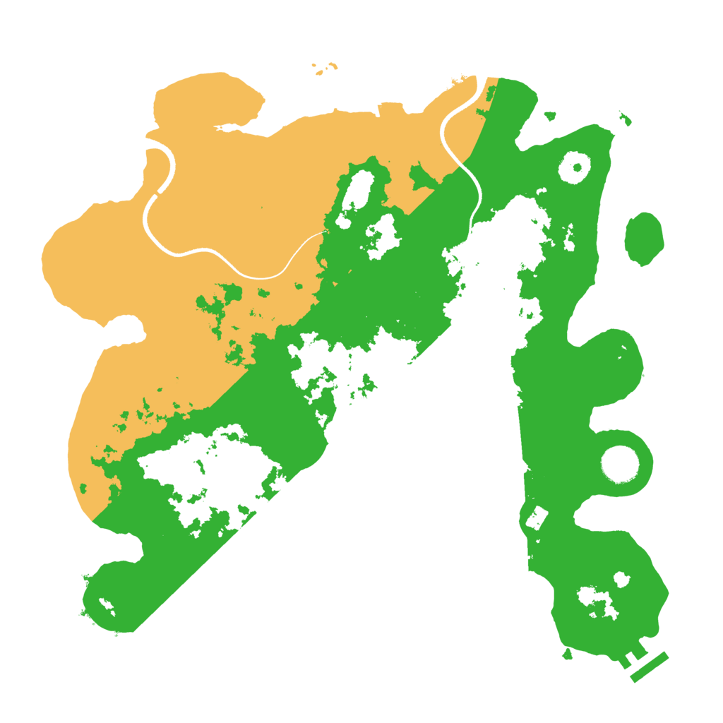 Biome Rust Map: Procedural Map, Size: 3412, Seed: 2116388101