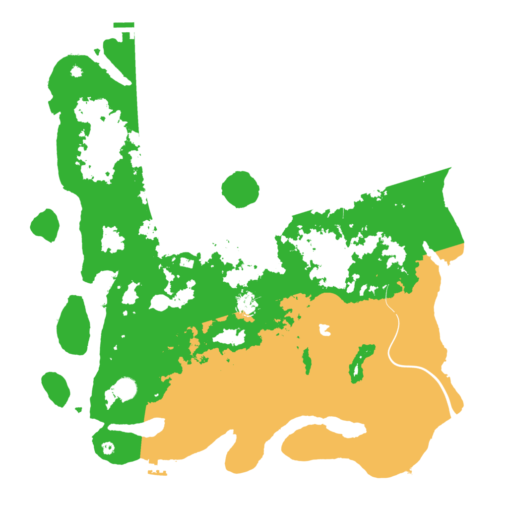 Biome Rust Map: Procedural Map, Size: 4000, Seed: 1862594812