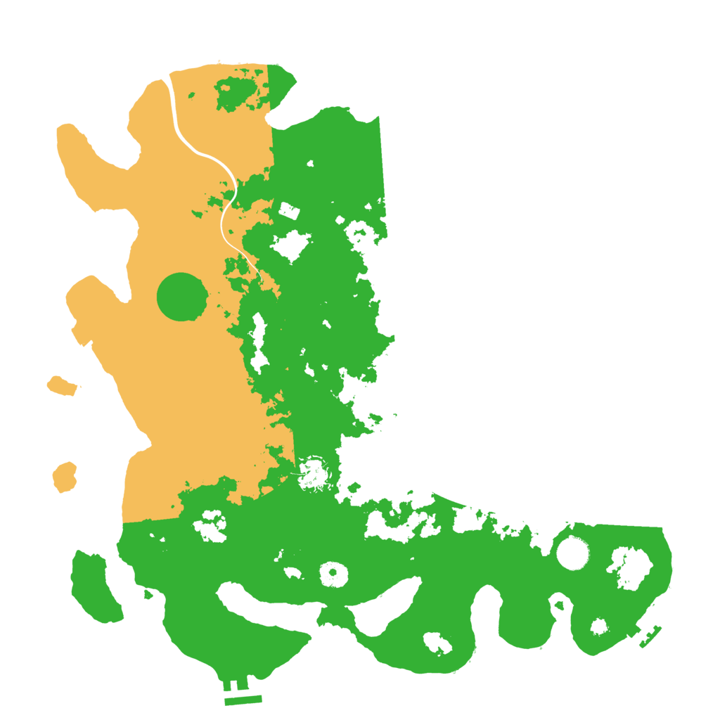 Biome Rust Map: Procedural Map, Size: 3900, Seed: 220826624