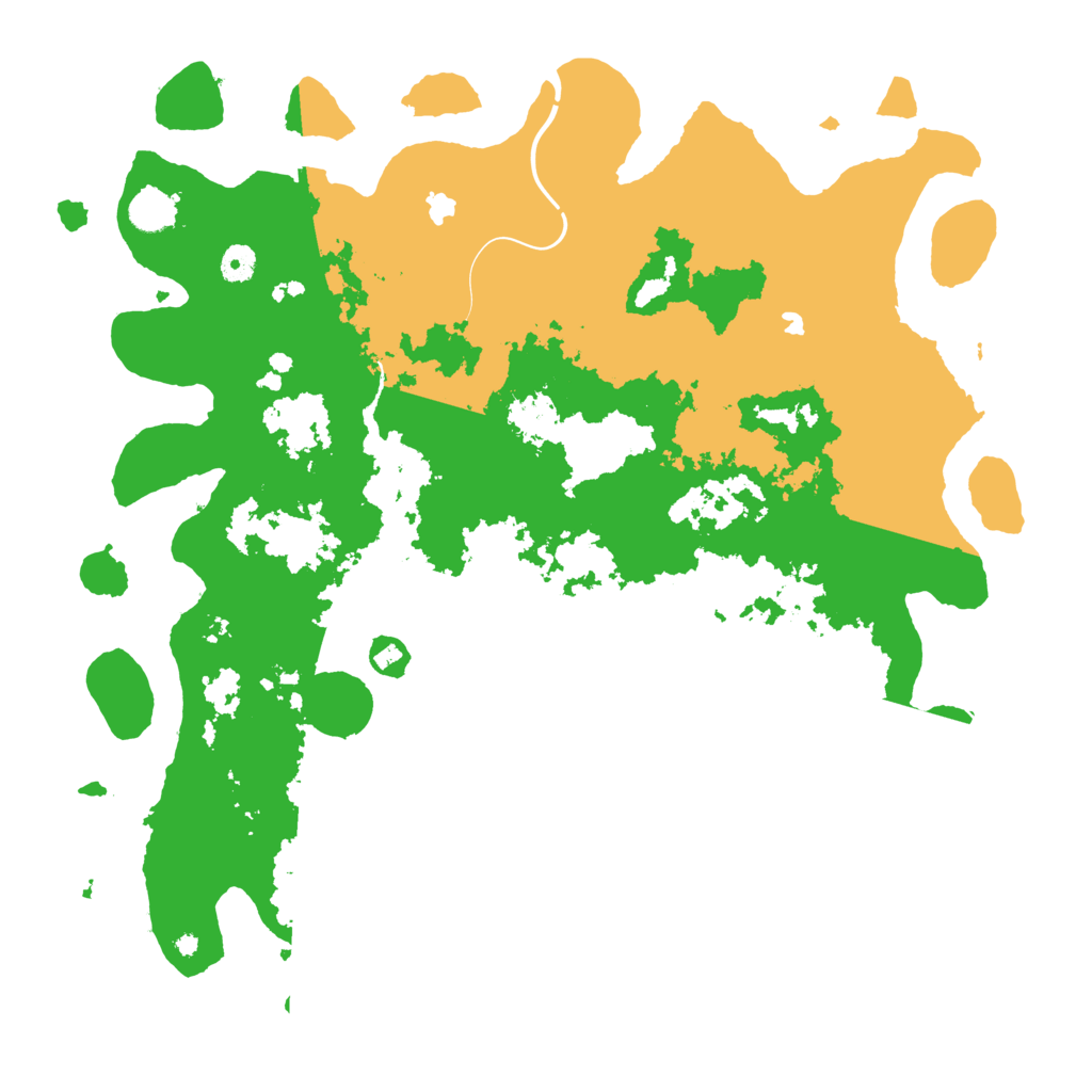 Biome Rust Map: Procedural Map, Size: 4500, Seed: 12927420