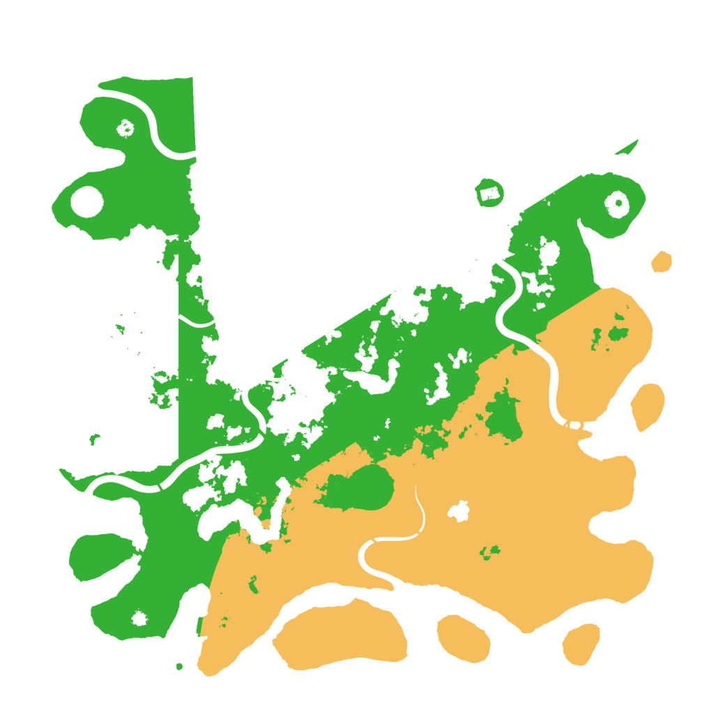 Biome Rust Map: Procedural Map, Size: 4250, Seed: 598244854