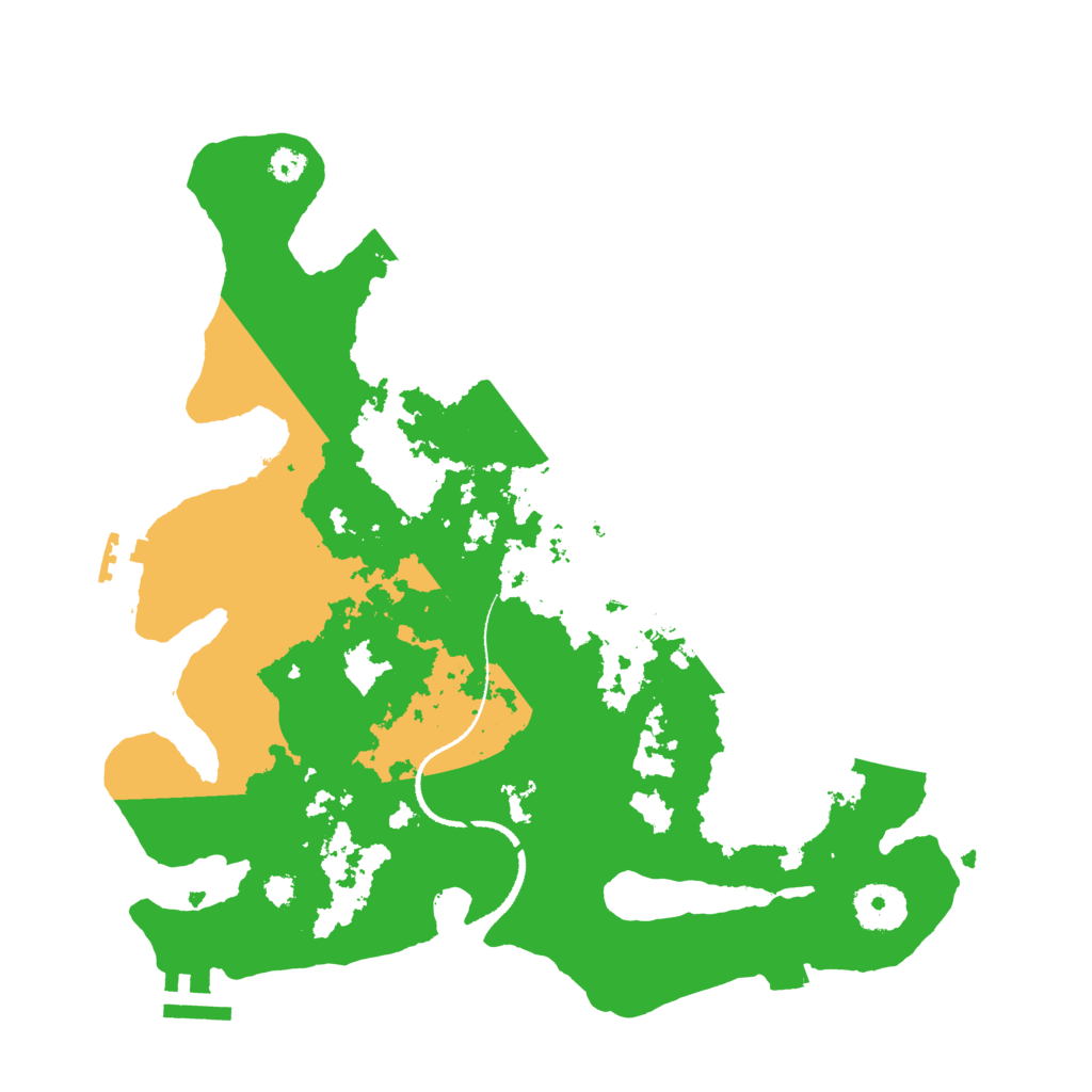 Biome Rust Map: Procedural Map, Size: 3250, Seed: 1483858777