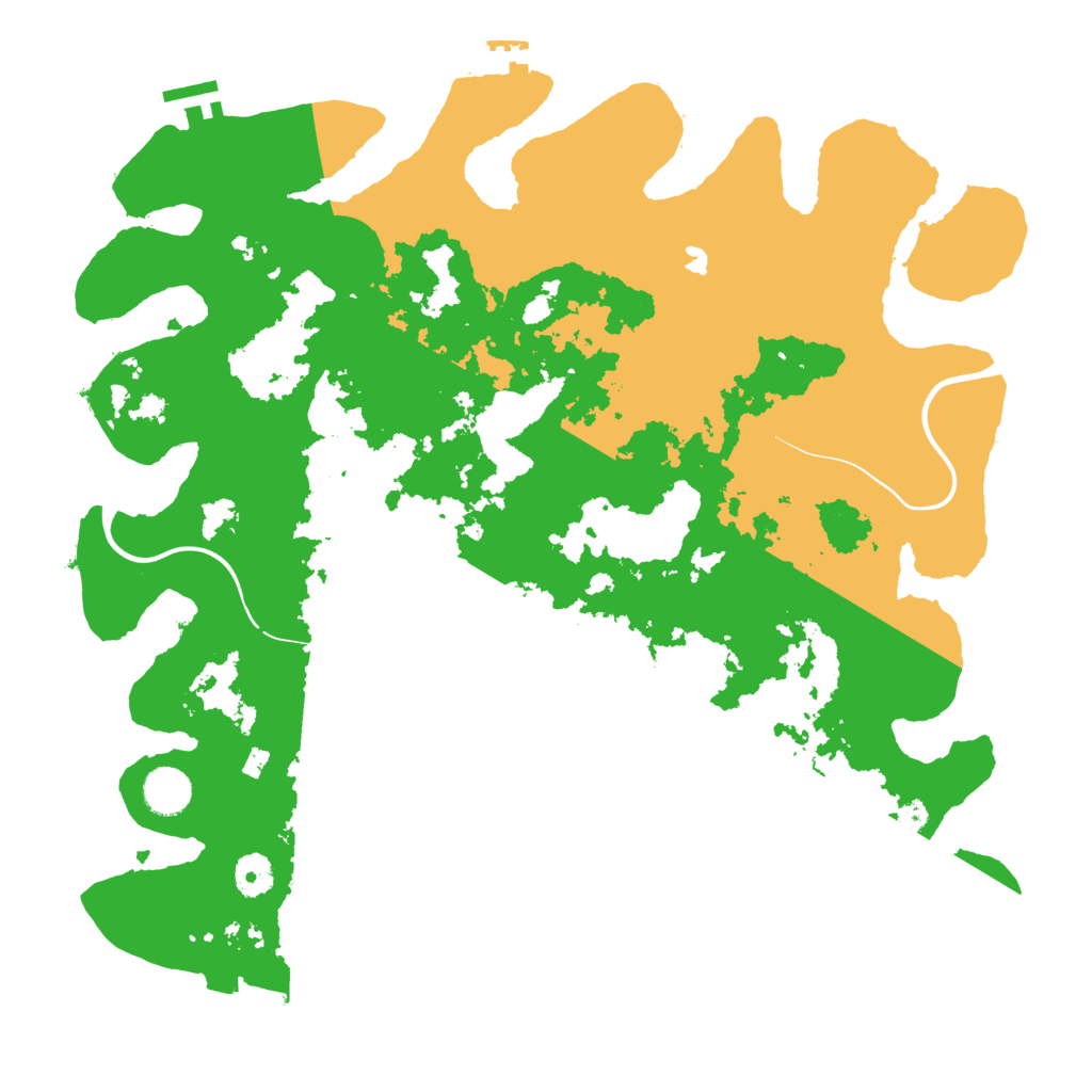 Biome Rust Map: Procedural Map, Size: 4000, Seed: 429087214