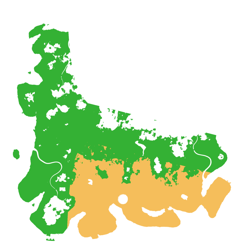 Biome Rust Map: Procedural Map, Size: 4500, Seed: 978220192