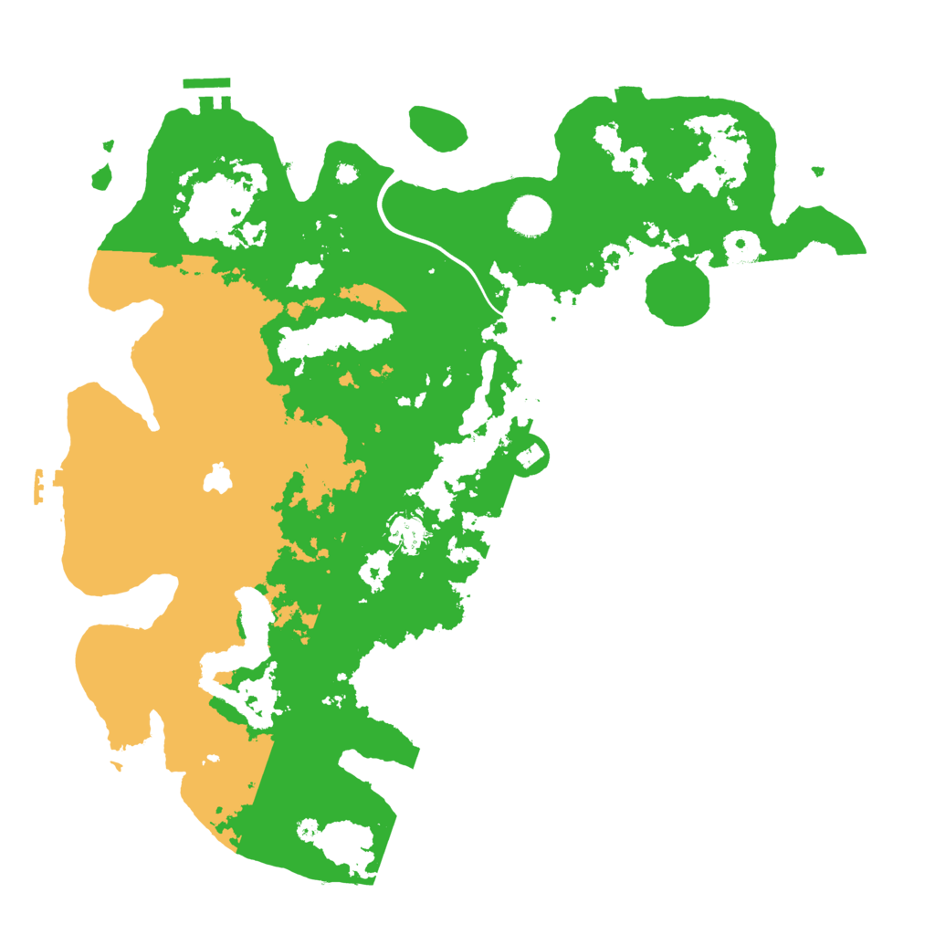 Biome Rust Map: Procedural Map, Size: 4000, Seed: 10172024