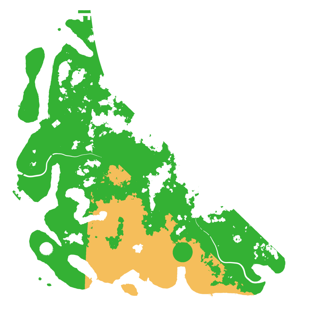 Biome Rust Map: Procedural Map, Size: 4250, Seed: 1858094767