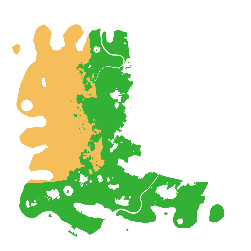 Biome Rust Map: Procedural Map, Size: 3800, Seed: 371640410