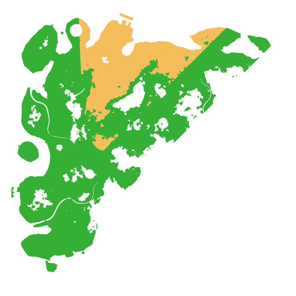Biome Rust Map: Procedural Map, Size: 4250, Seed: 2189987
