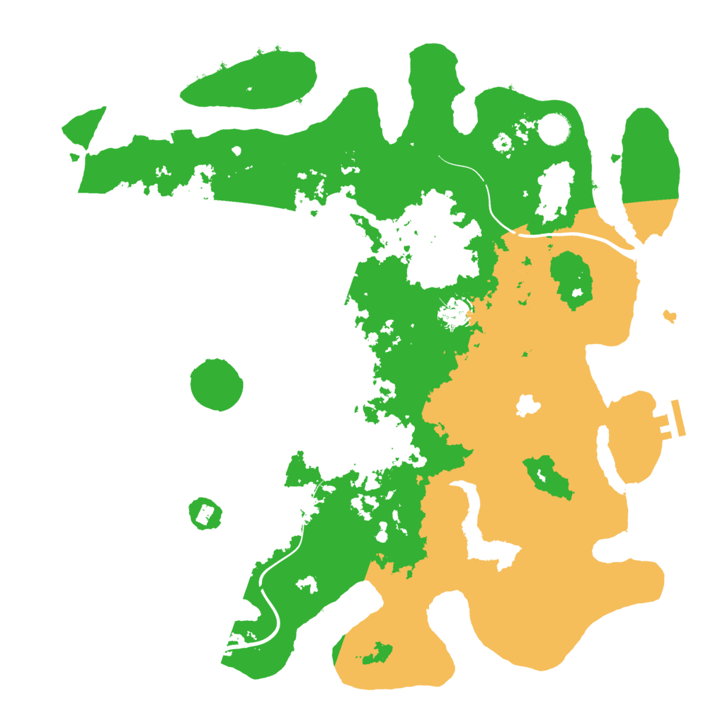 Biome Rust Map: Procedural Map, Size: 4000, Seed: 1677757800