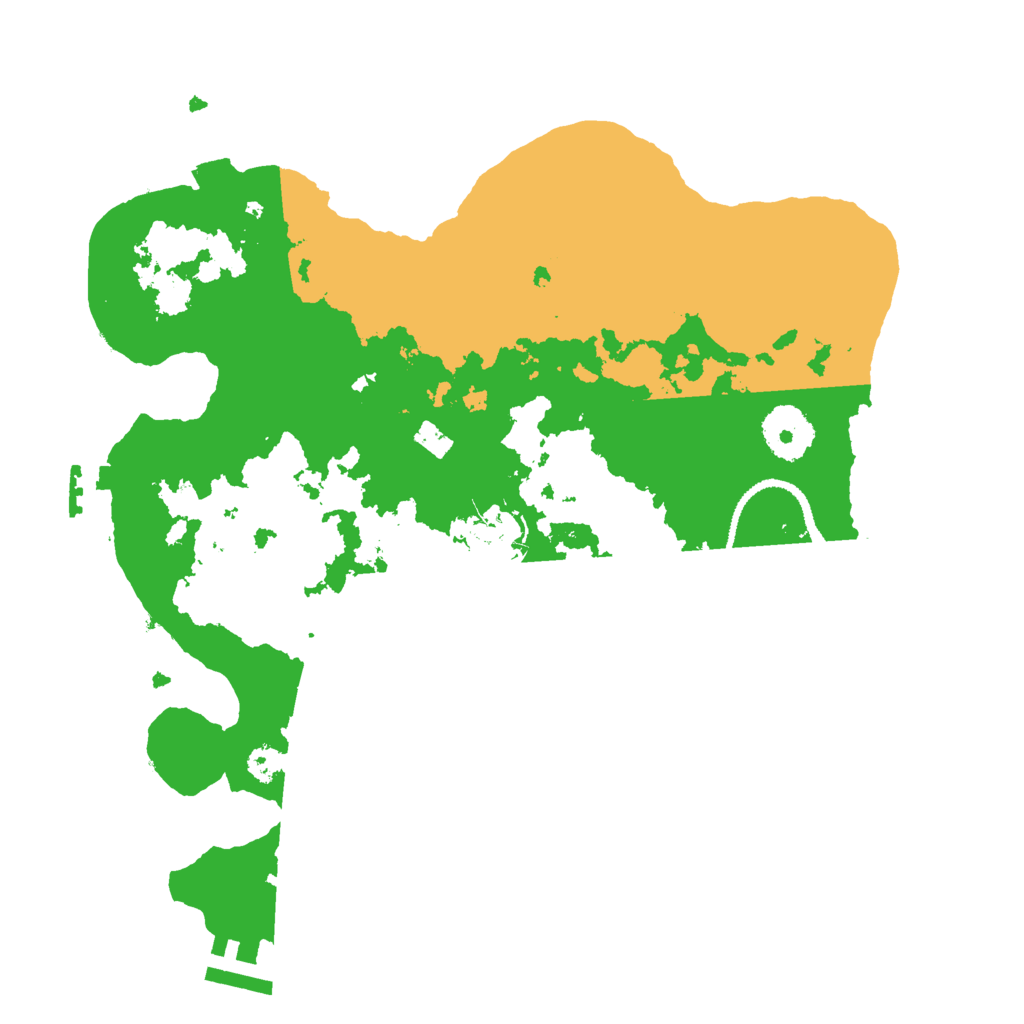 Biome Rust Map: Procedural Map, Size: 3000, Seed: 1412023075