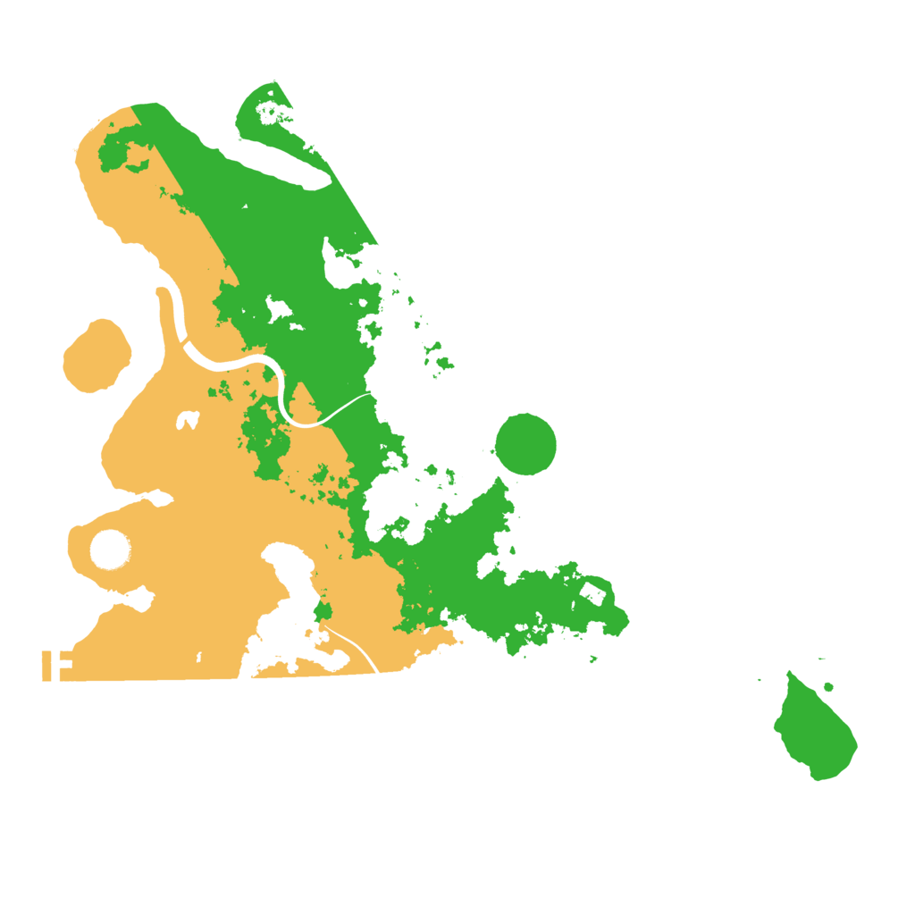 Biome Rust Map: Procedural Map, Size: 4000, Seed: 1760924426
