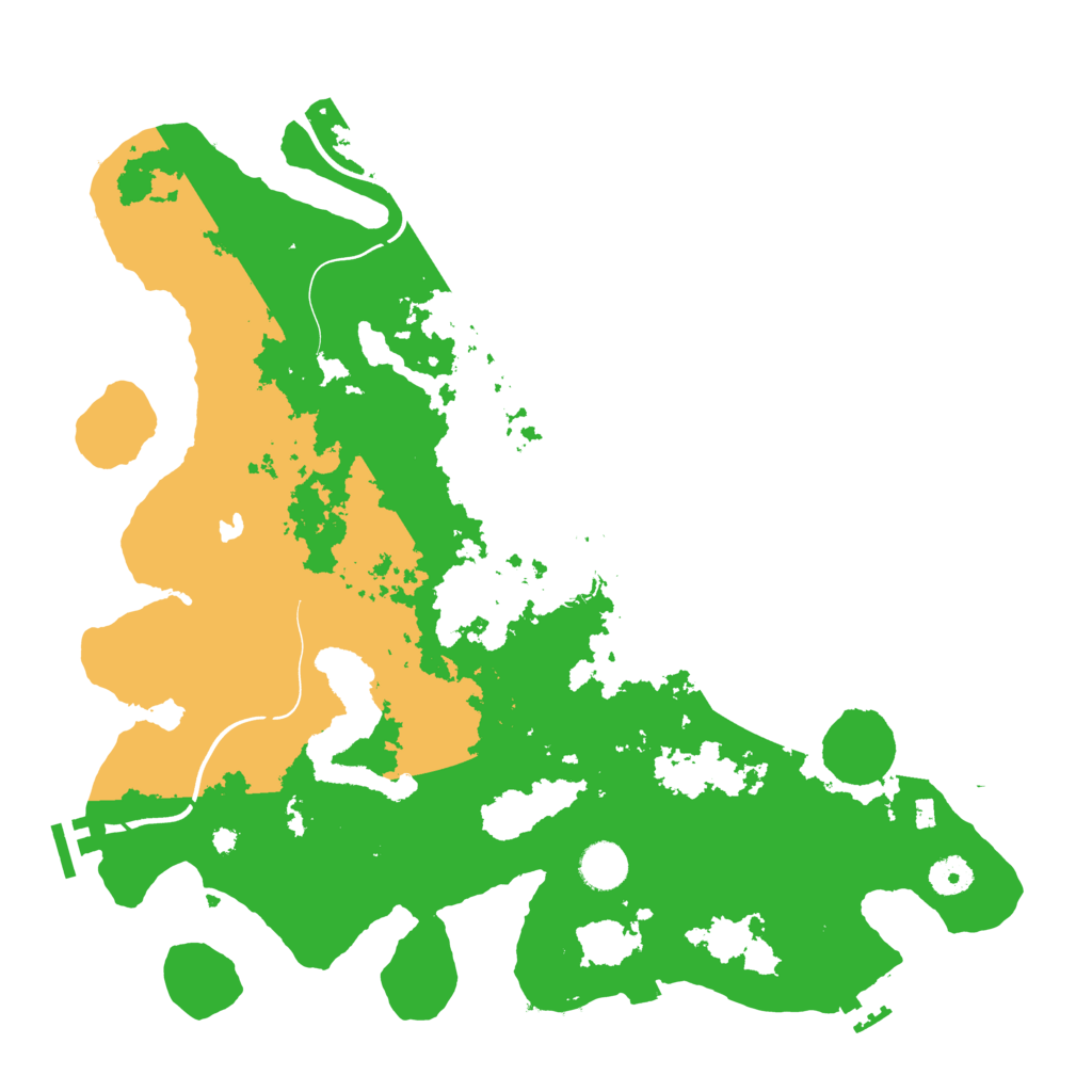 Biome Rust Map: Procedural Map, Size: 4000, Seed: 1760924426