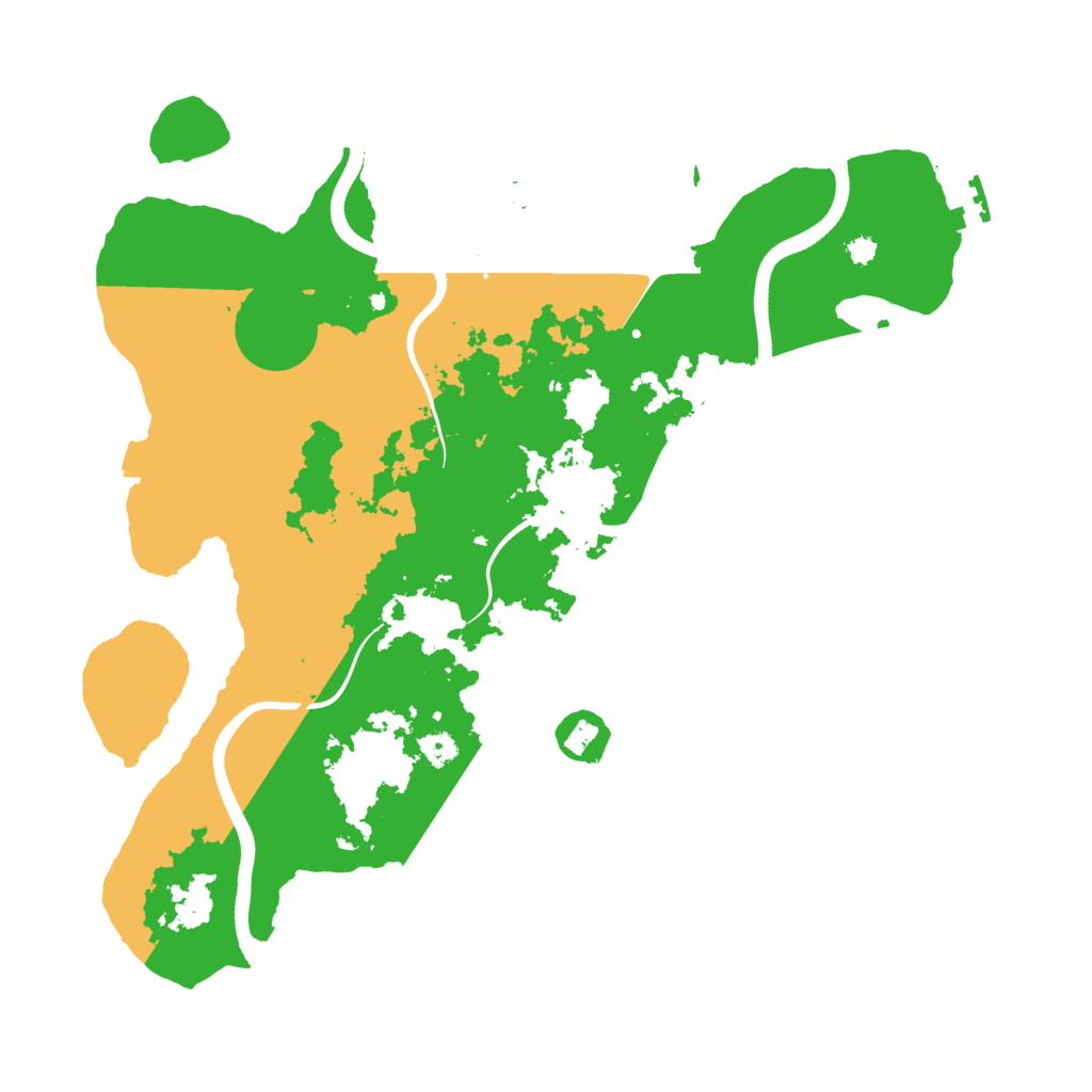 Biome Rust Map: Procedural Map, Size: 3500, Seed: 286435809