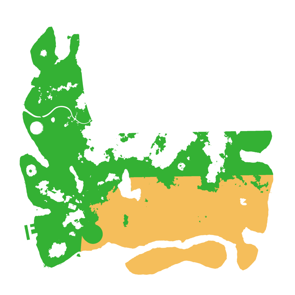 Biome Rust Map: Procedural Map, Size: 4000, Seed: 1010101010