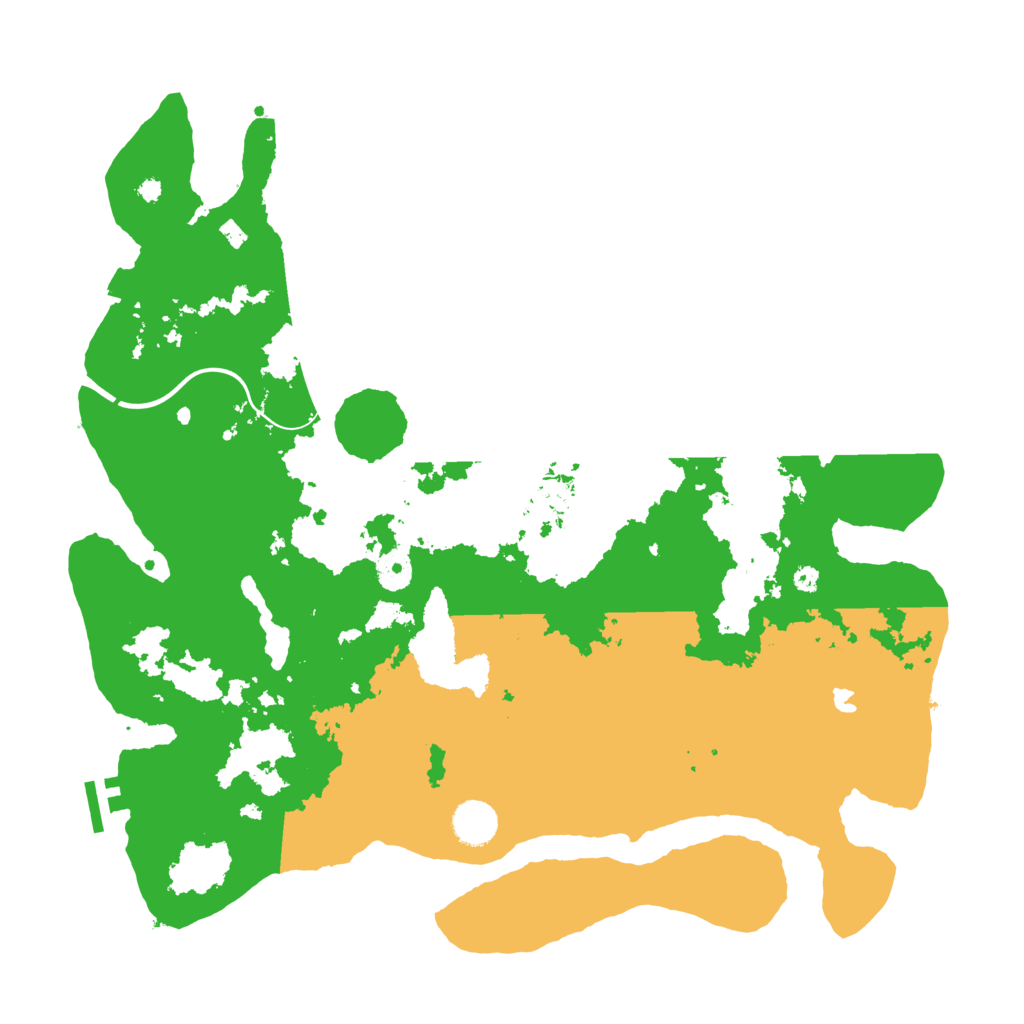Biome Rust Map: Procedural Map, Size: 4000, Seed: 1010101010