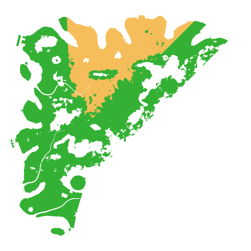 Biome Rust Map: Procedural Map, Size: 4500, Seed: 659388269