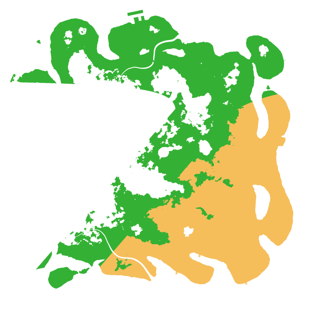 Biome Rust Map: Procedural Map, Size: 4000, Seed: 585298439