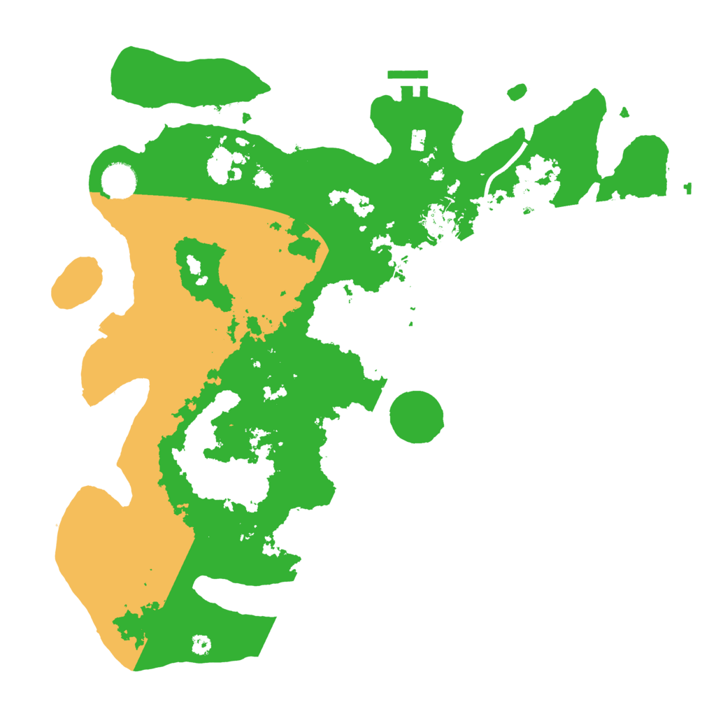 Biome Rust Map: Procedural Map, Size: 3600, Seed: 1038