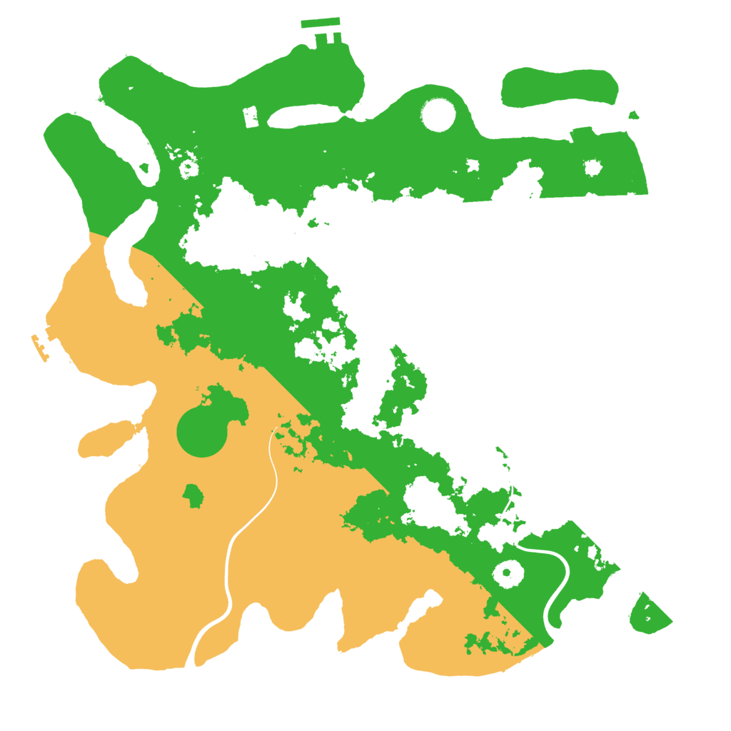 Biome Rust Map: Procedural Map, Size: 3800, Seed: 1338145155
