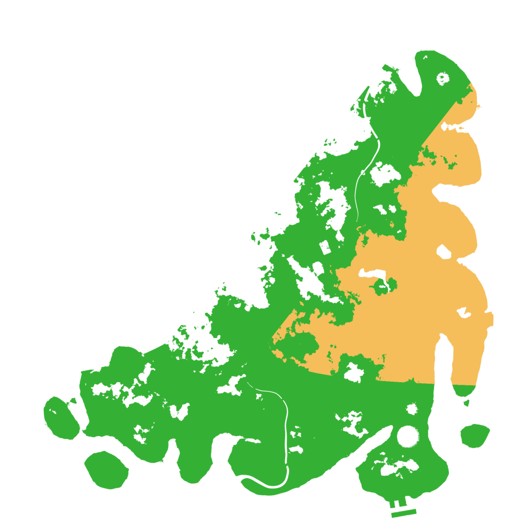 Biome Rust Map: Procedural Map, Size: 4250, Seed: 1982692896