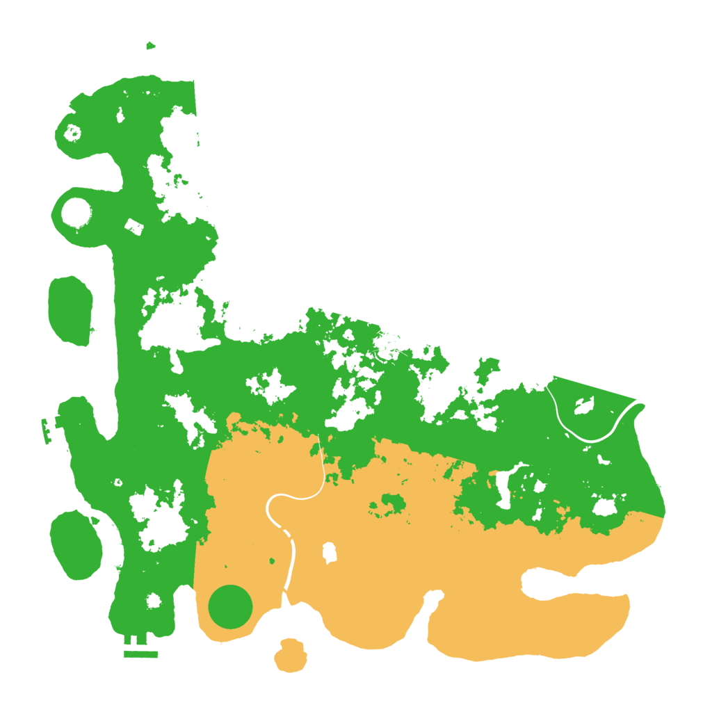 Biome Rust Map: Procedural Map, Size: 4250, Seed: 1024819038