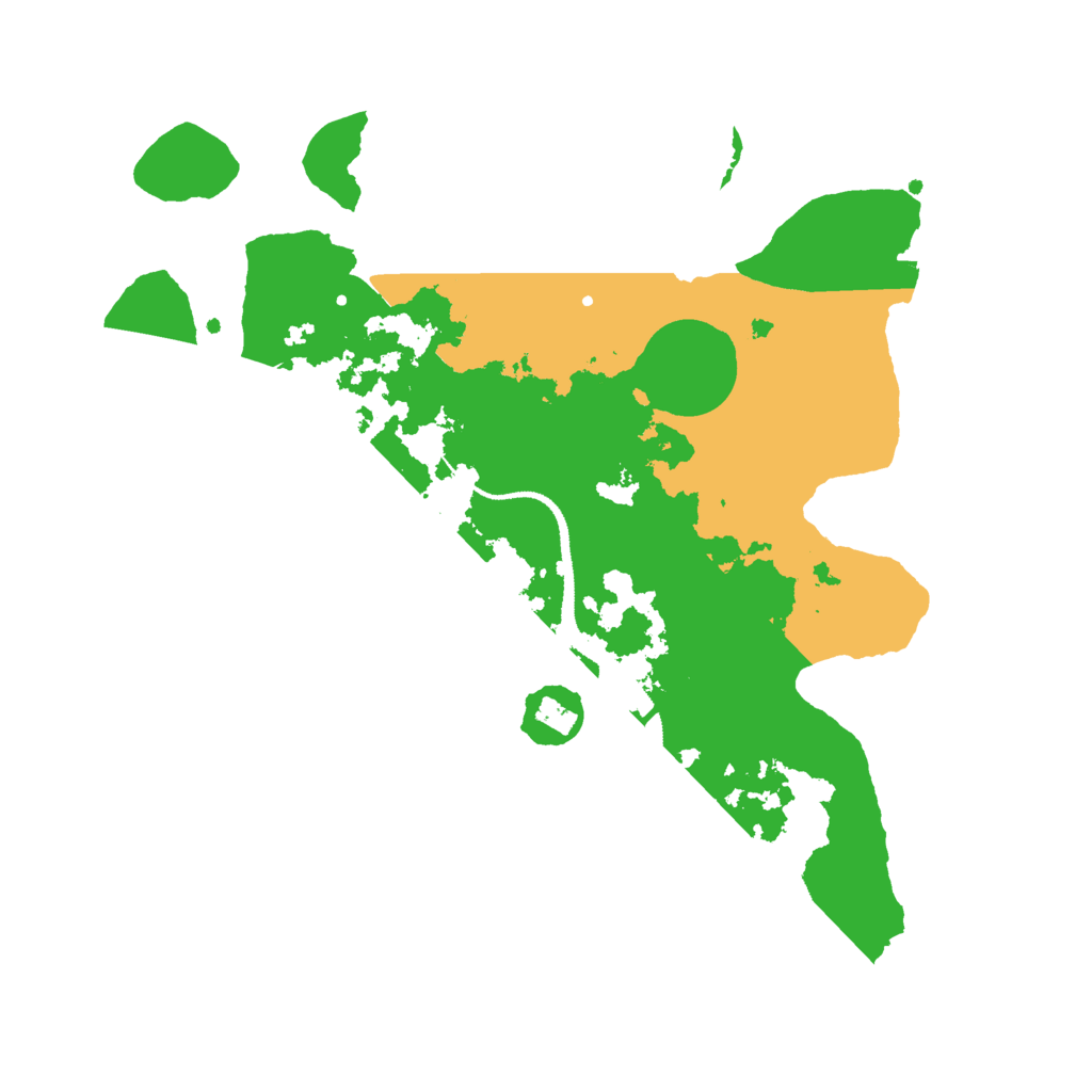 Biome Rust Map: Procedural Map, Size: 3000, Seed: 825861062