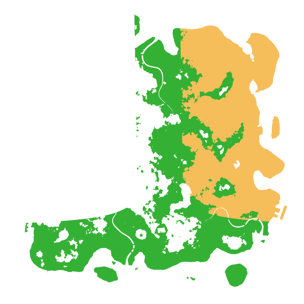 Biome Rust Map: Procedural Map, Size: 4250, Seed: 1834738863