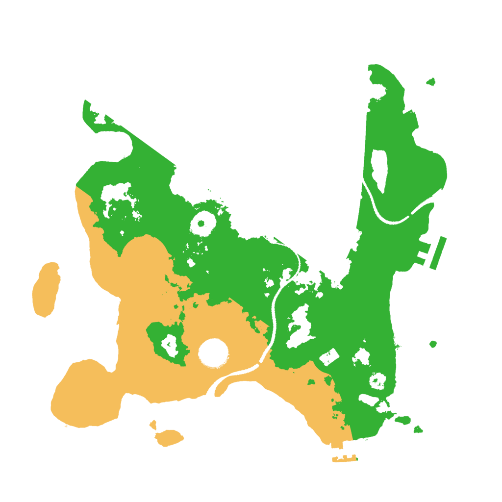 Biome Rust Map: Procedural Map, Size: 3000, Seed: 1781752535