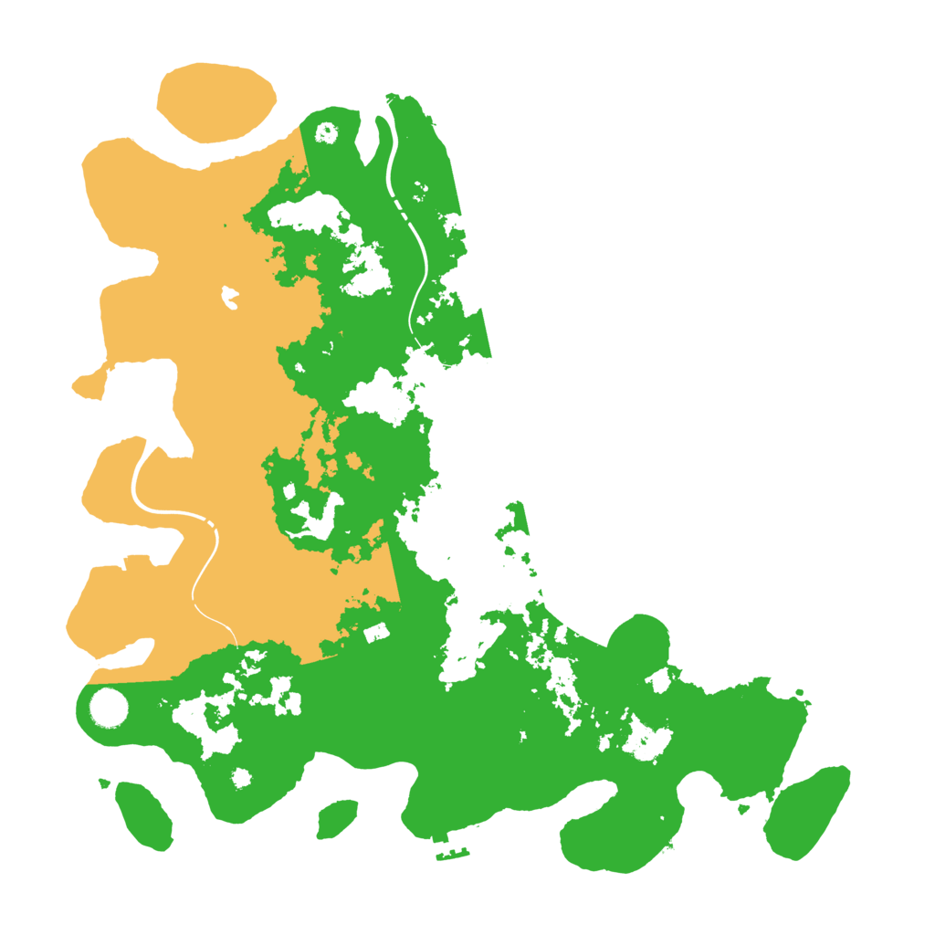 Biome Rust Map: Procedural Map, Size: 4250, Seed: 102