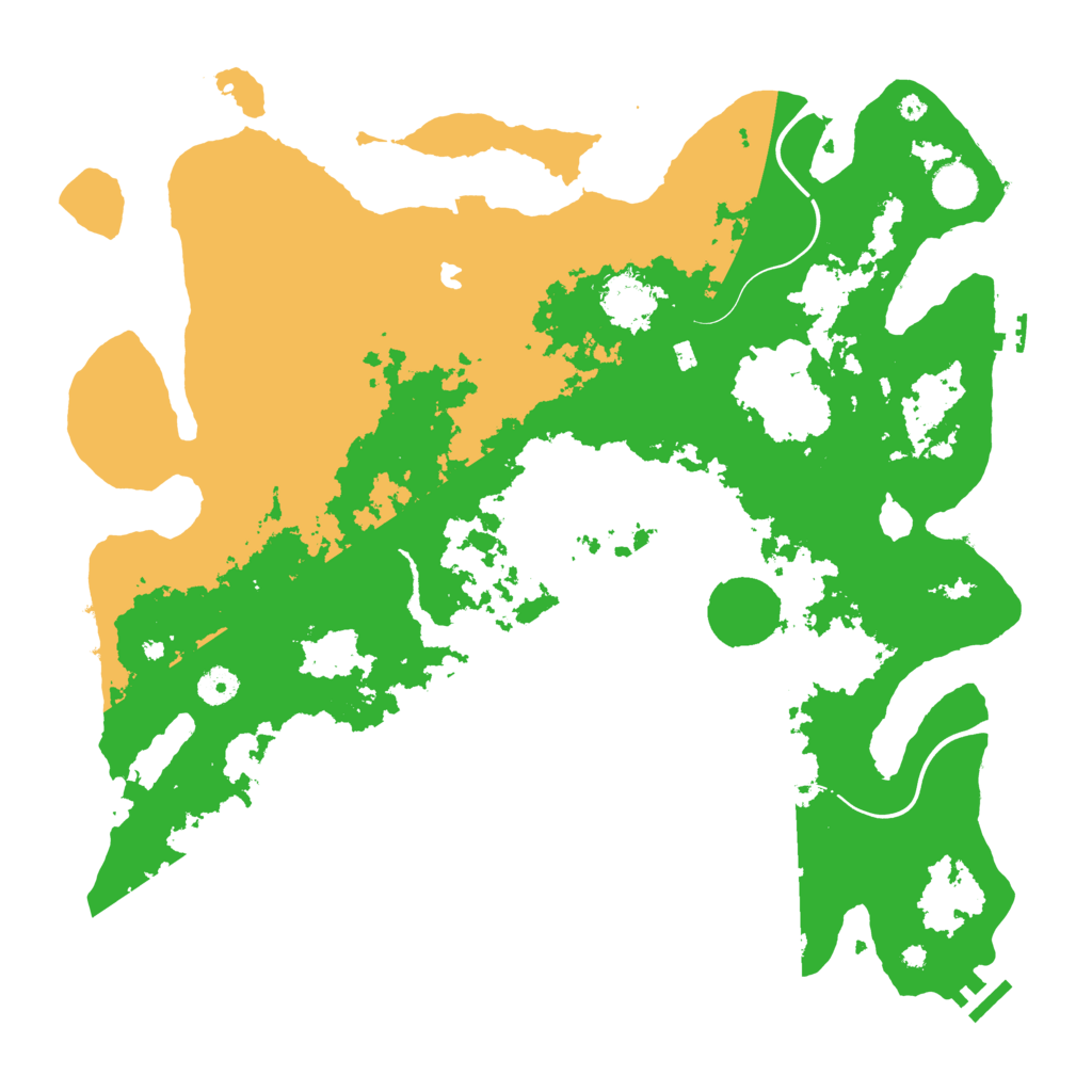 Biome Rust Map: Procedural Map, Size: 4250, Seed: 144614161