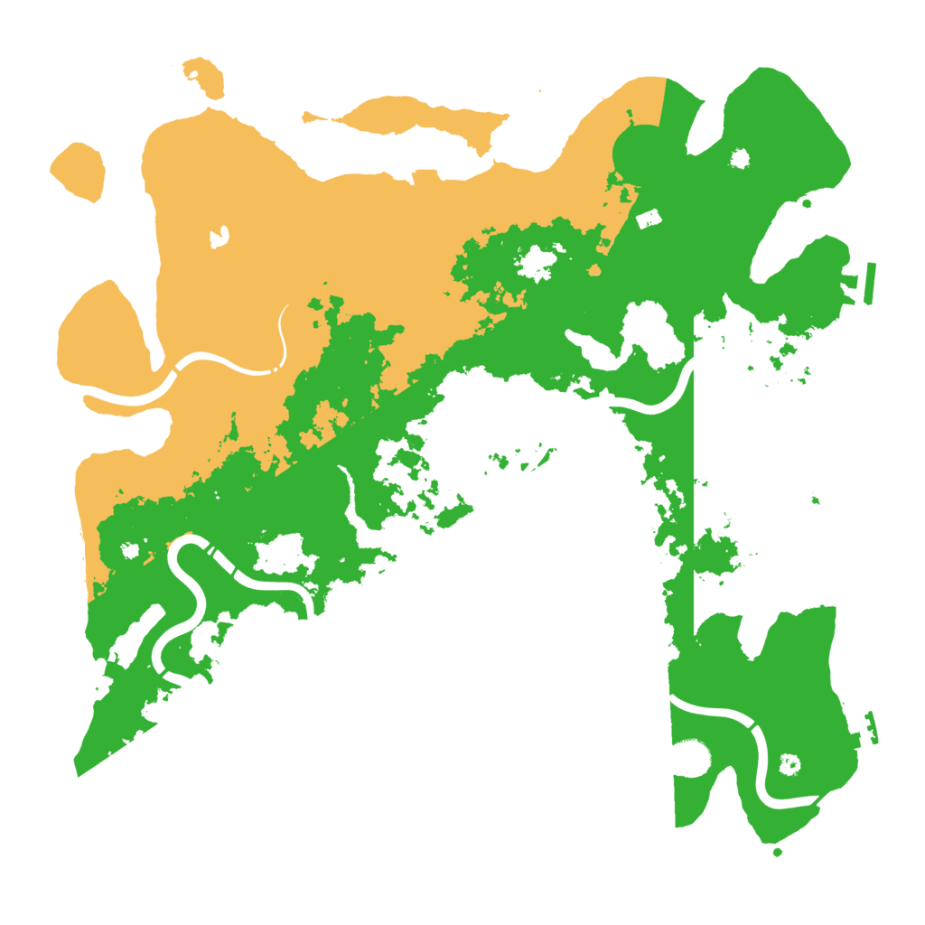 Biome Rust Map: Procedural Map, Size: 4250, Seed: 144614161