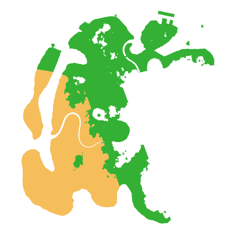 Biome Rust Map: Procedural Map, Size: 3000, Seed: 5319426