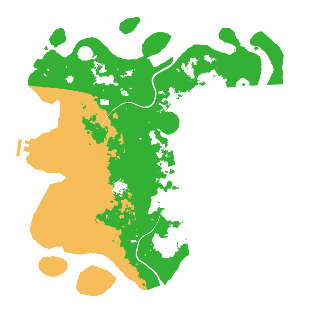 Biome Rust Map: Procedural Map, Size: 3800, Seed: 308157370