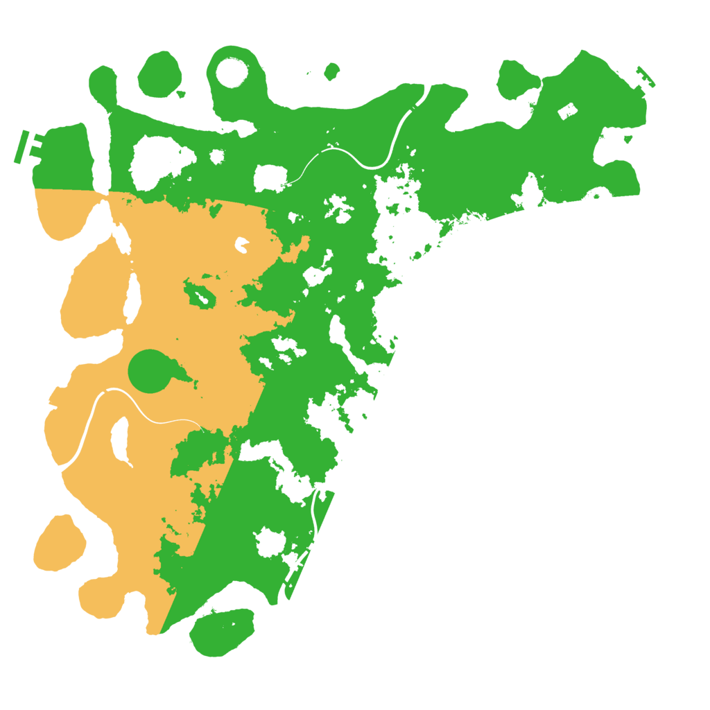 Biome Rust Map: Procedural Map, Size: 4250, Seed: 290737429