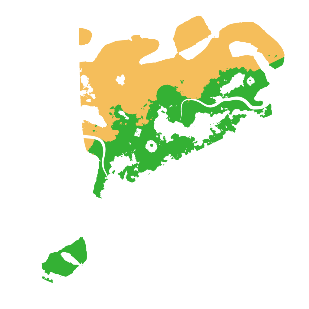 Biome Rust Map: Procedural Map, Size: 4000, Seed: 292556557