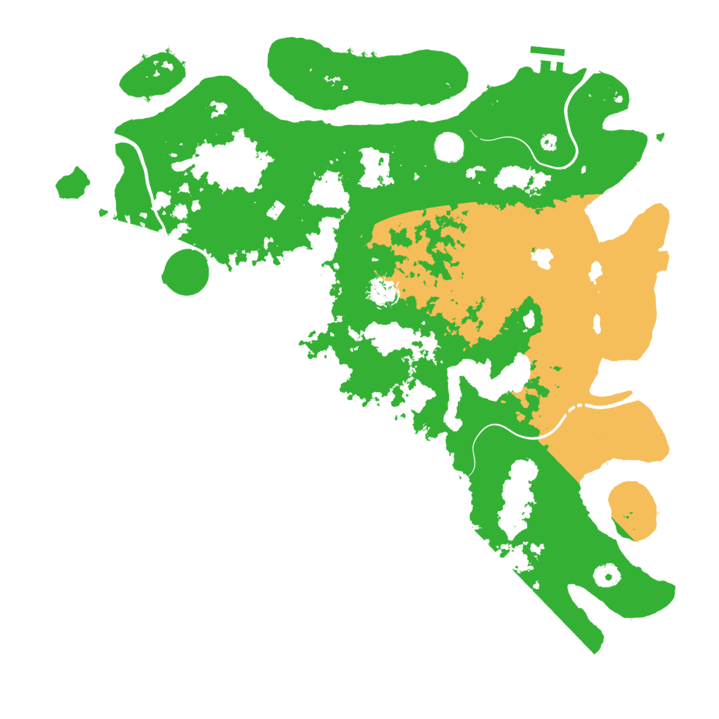 Biome Rust Map: Procedural Map, Size: 4250, Seed: 281575942