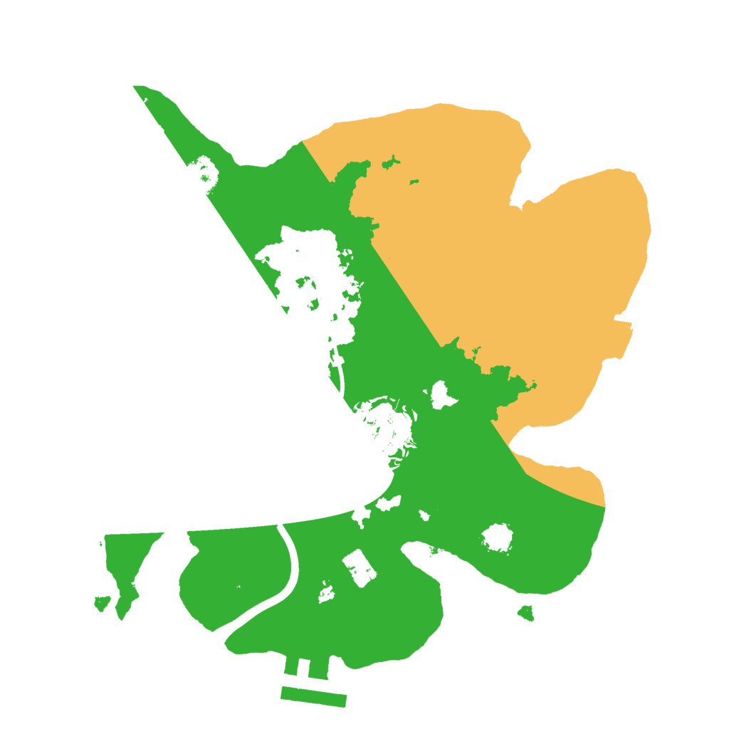 Biome Rust Map: Procedural Map, Size: 2250, Seed: 12102024