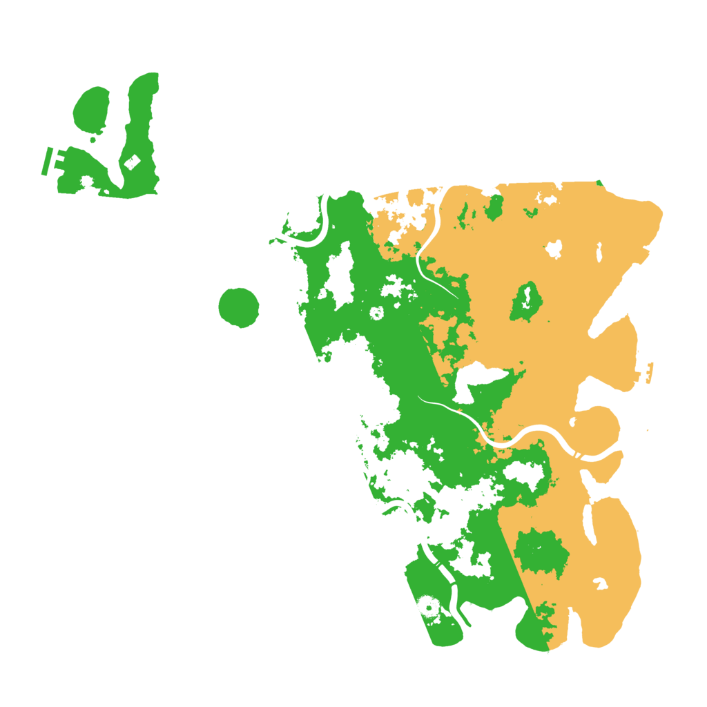 Biome Rust Map: Procedural Map, Size: 5000, Seed: 916283741
