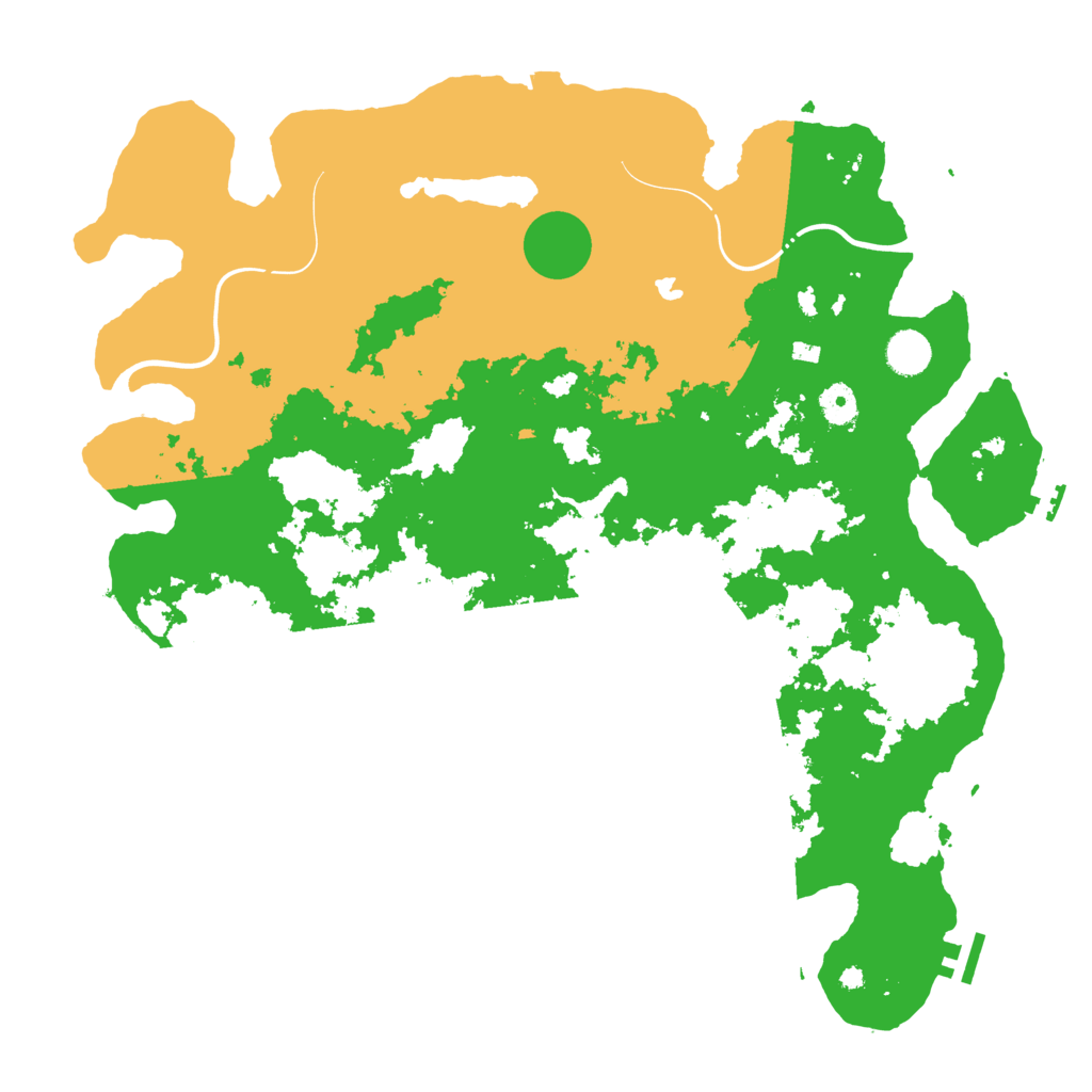 Biome Rust Map: Procedural Map, Size: 4250, Seed: 809214611