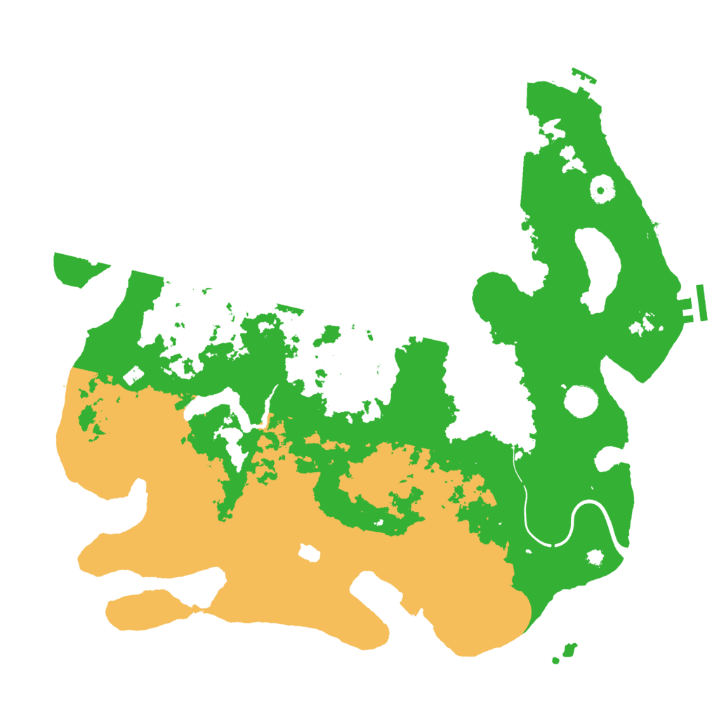 Biome Rust Map: Procedural Map, Size: 4000, Seed: 1929873053