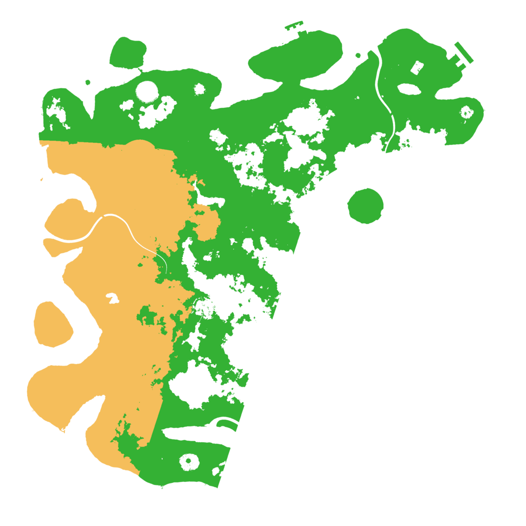 Biome Rust Map: Procedural Map, Size: 4250, Seed: 1499914155