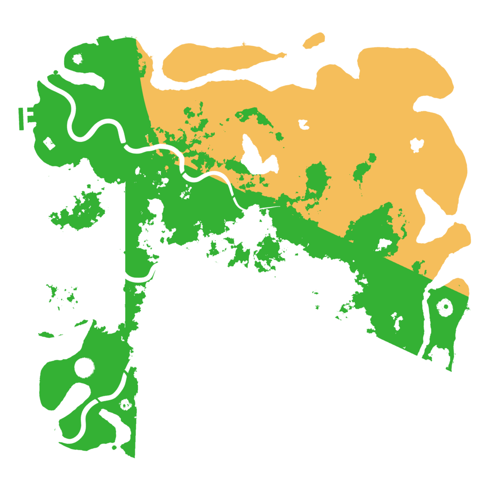 Biome Rust Map: Procedural Map, Size: 4500, Seed: 1085367034